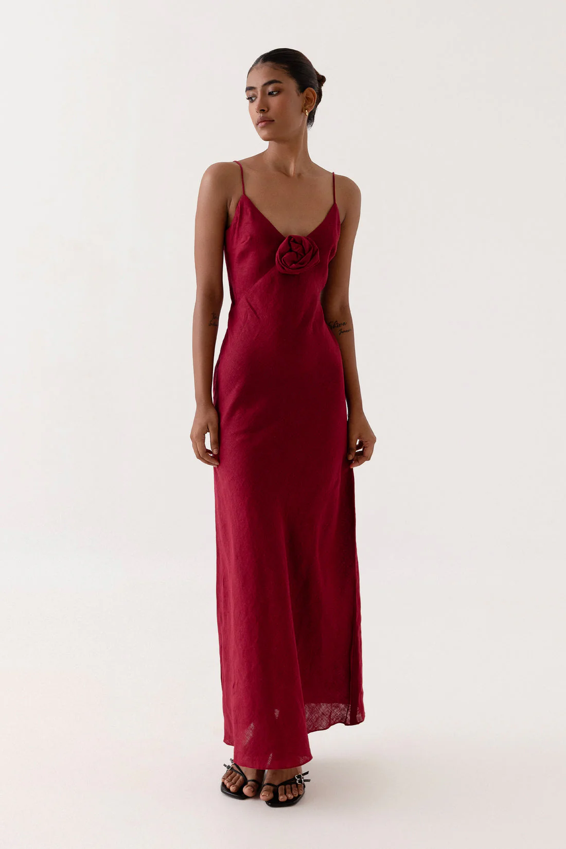 Summer Away Caprera Dress - Sangria - Image 2