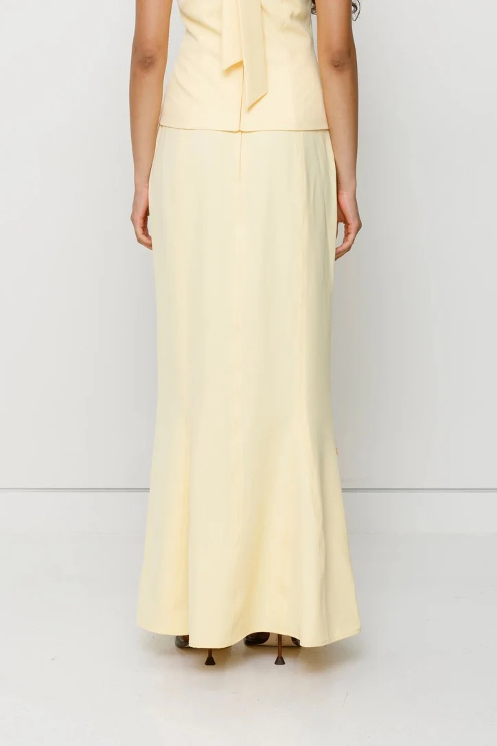 The Wolf Gang Inka Maxi Skirt - Butter - Image 6