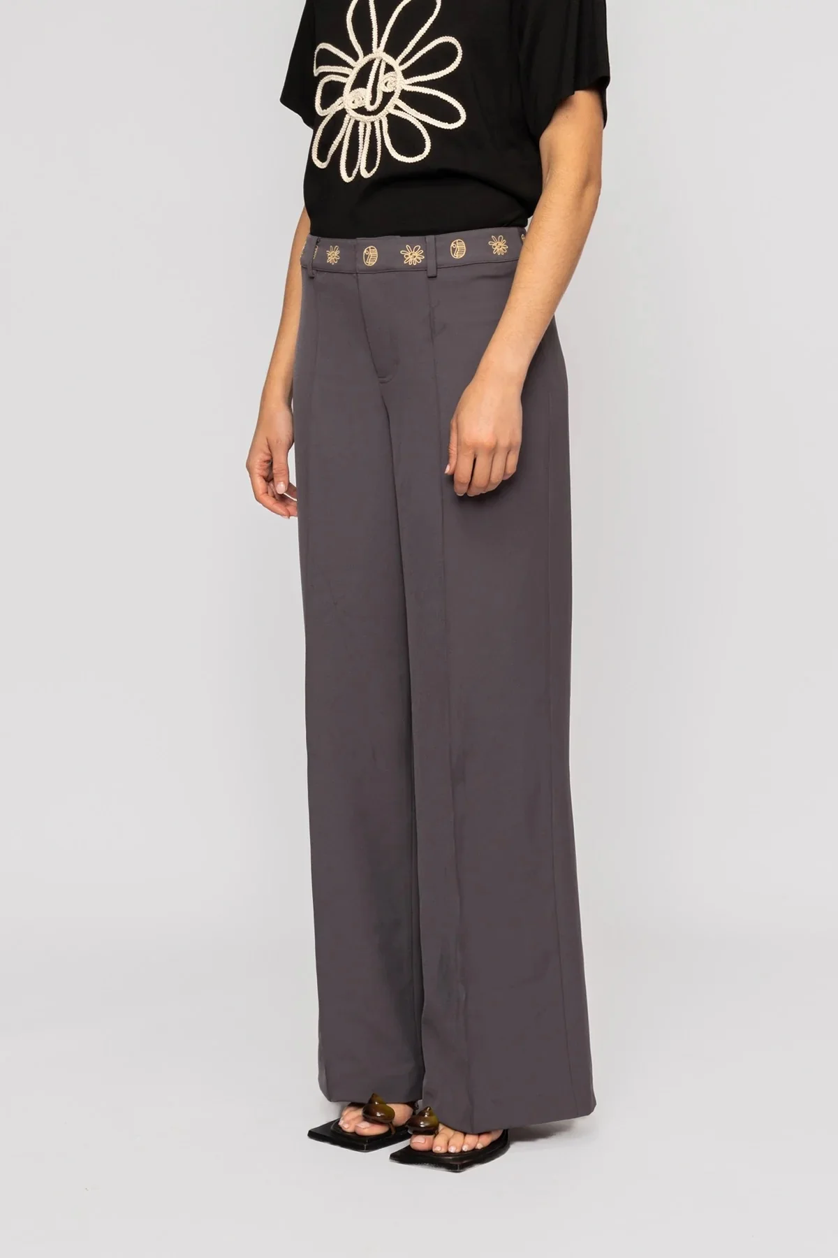 The Wolf Gang Inka Pant - Ash - Image 4