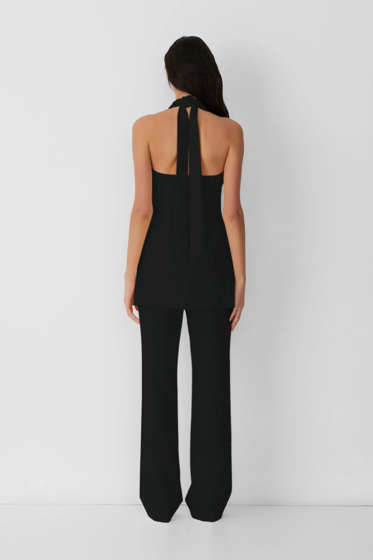 The Wolf Gang Irida Vest Dress - Black - Image 4