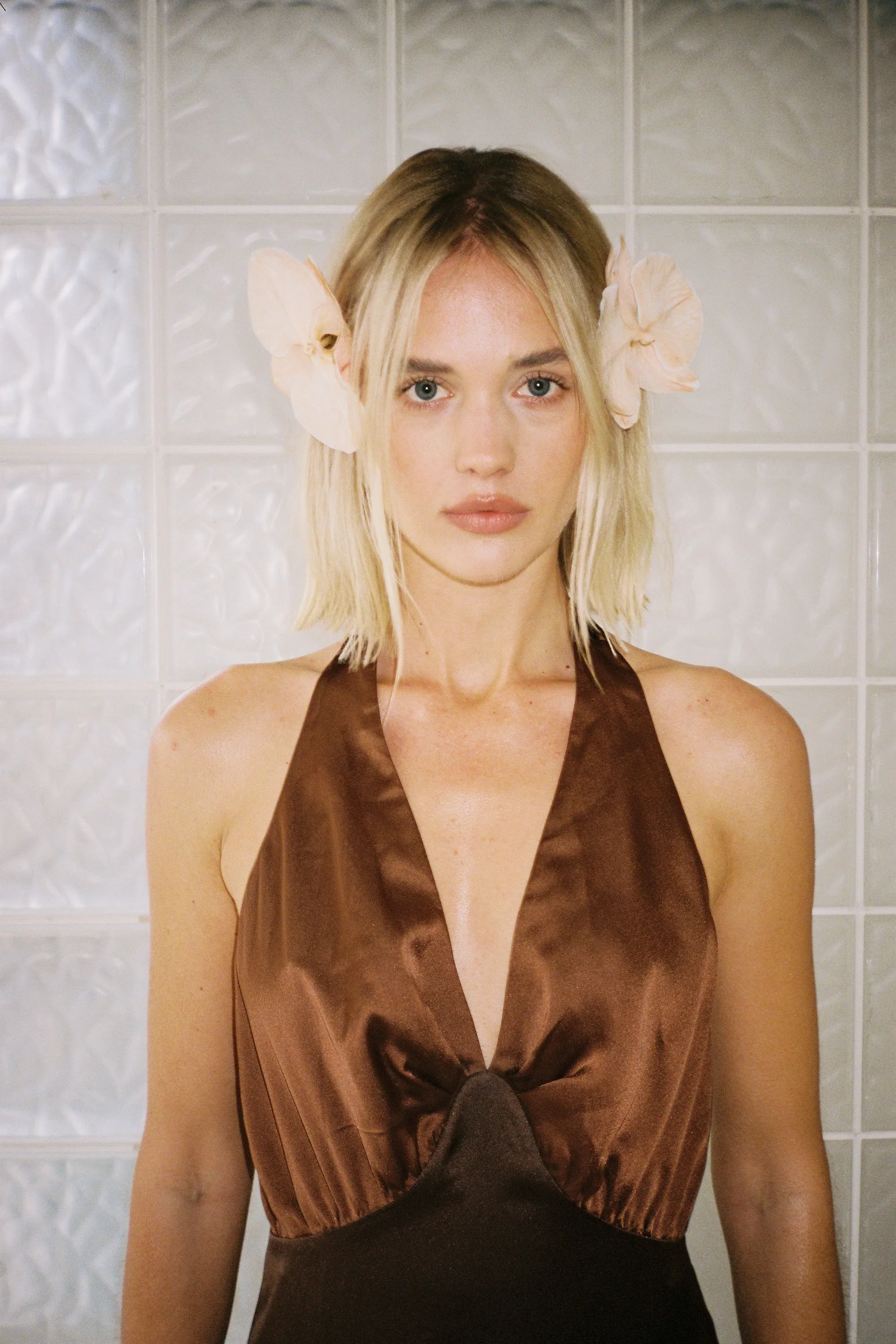 The Wolf Gang Oahu Slip Dress - Chocolate - Image 6