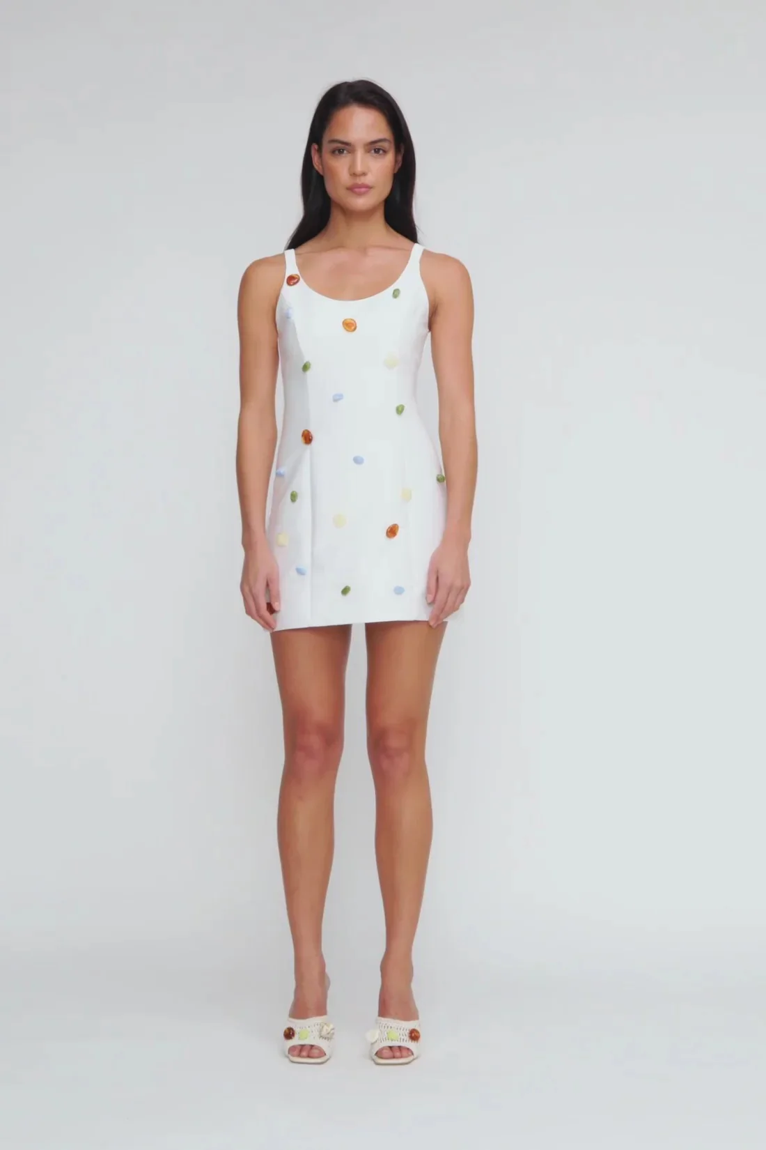 The Wolf Gang Romy Mini Dress - Ivory