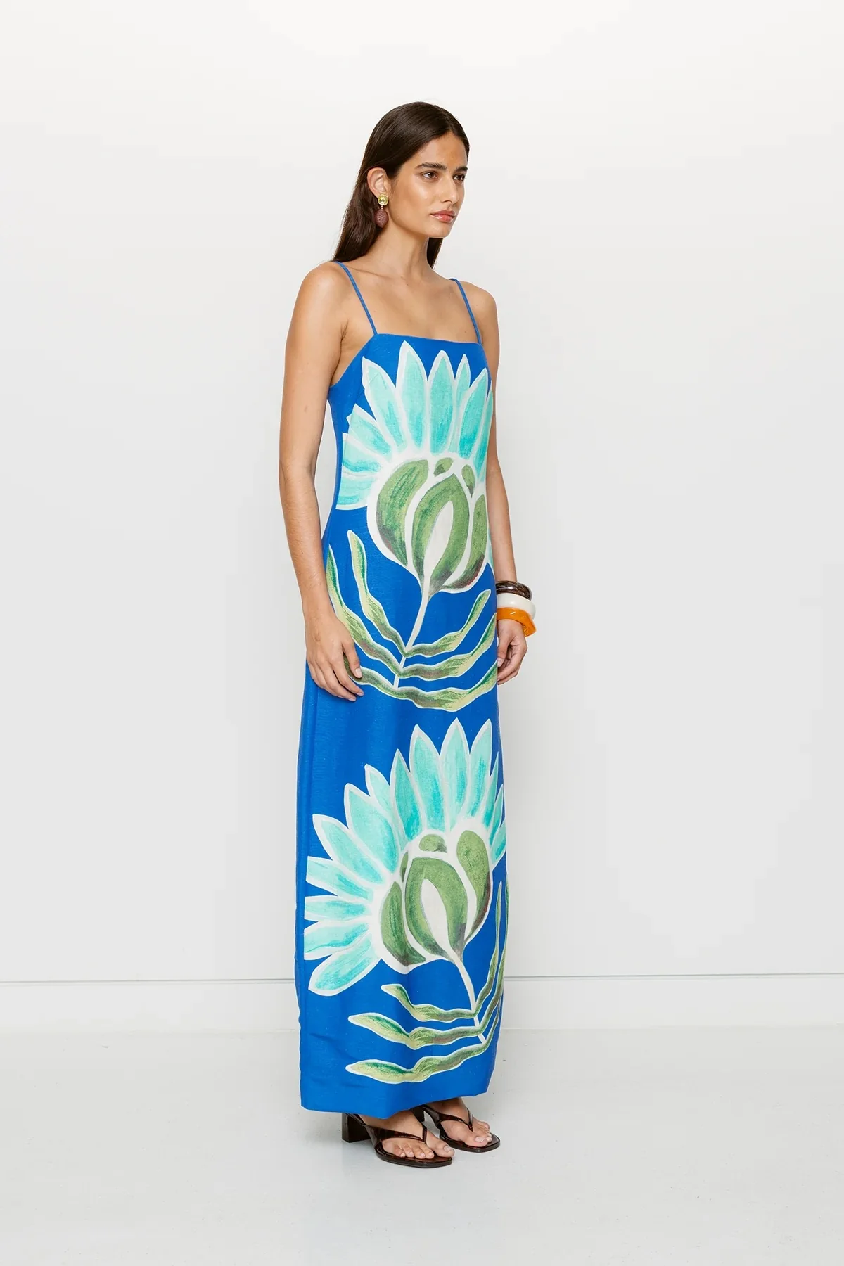 The Wolf Gang Solsana Maxi Dress - Fern - Image 3