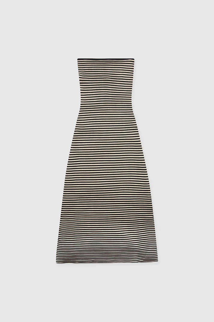 The Wolf Gang Sunmor Knit Maxi Dress - Noir - Image 8