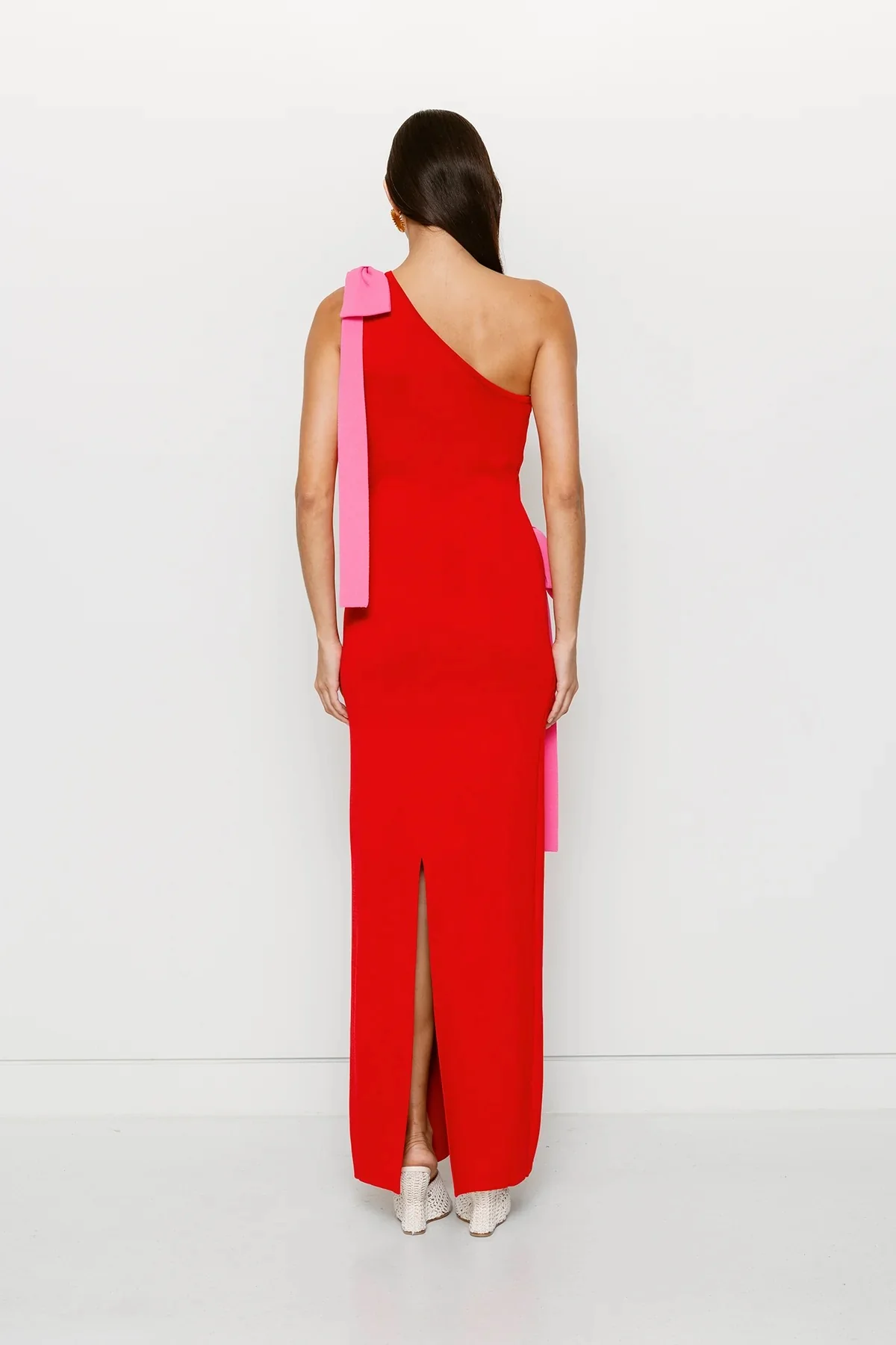 The Wolf Gang Tacha Maxi Dress - Cherry - Image 5