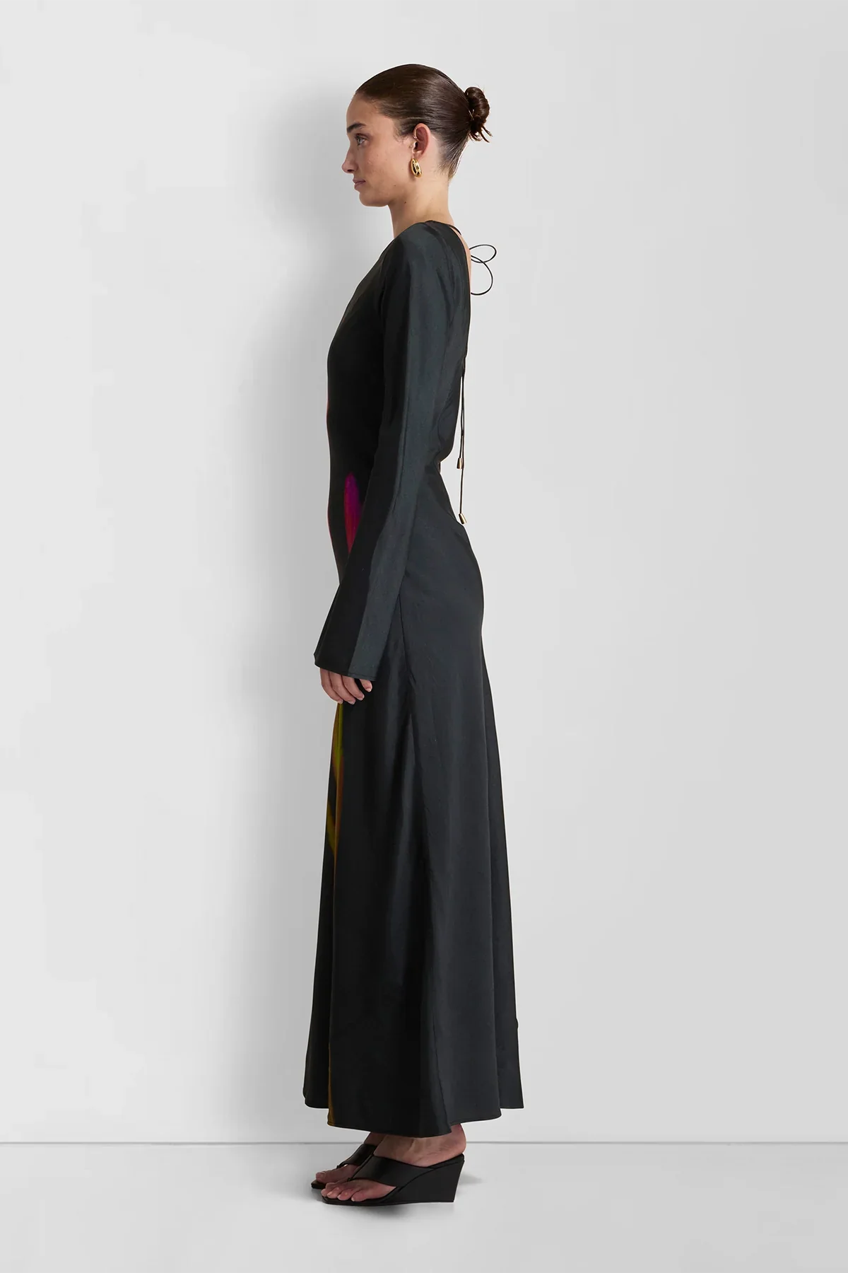 The Wolf Gang Thea Maxi Dress - Noir - Image 4