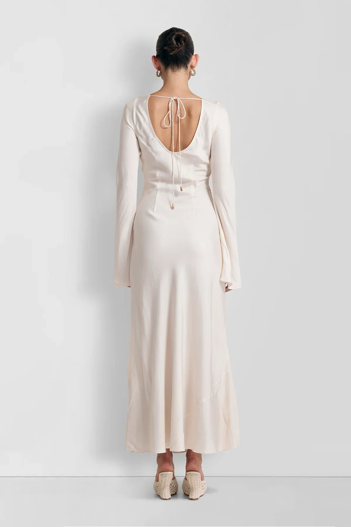 The Wolf Gang Thea Maxi Dress - Porcelain - Image 7