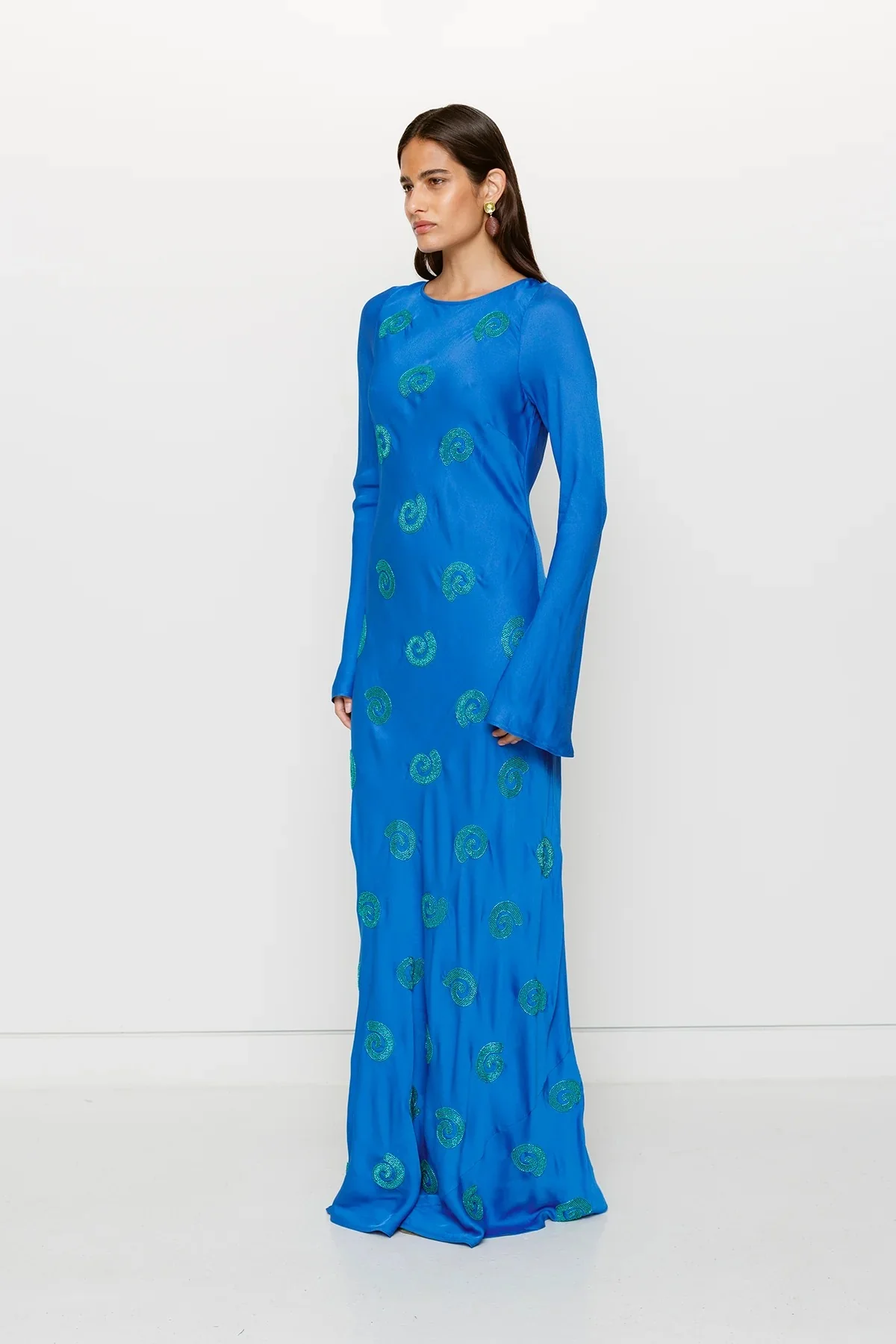 The Wolf Gang Zephora Maxi Dress - Topaz - Image 3