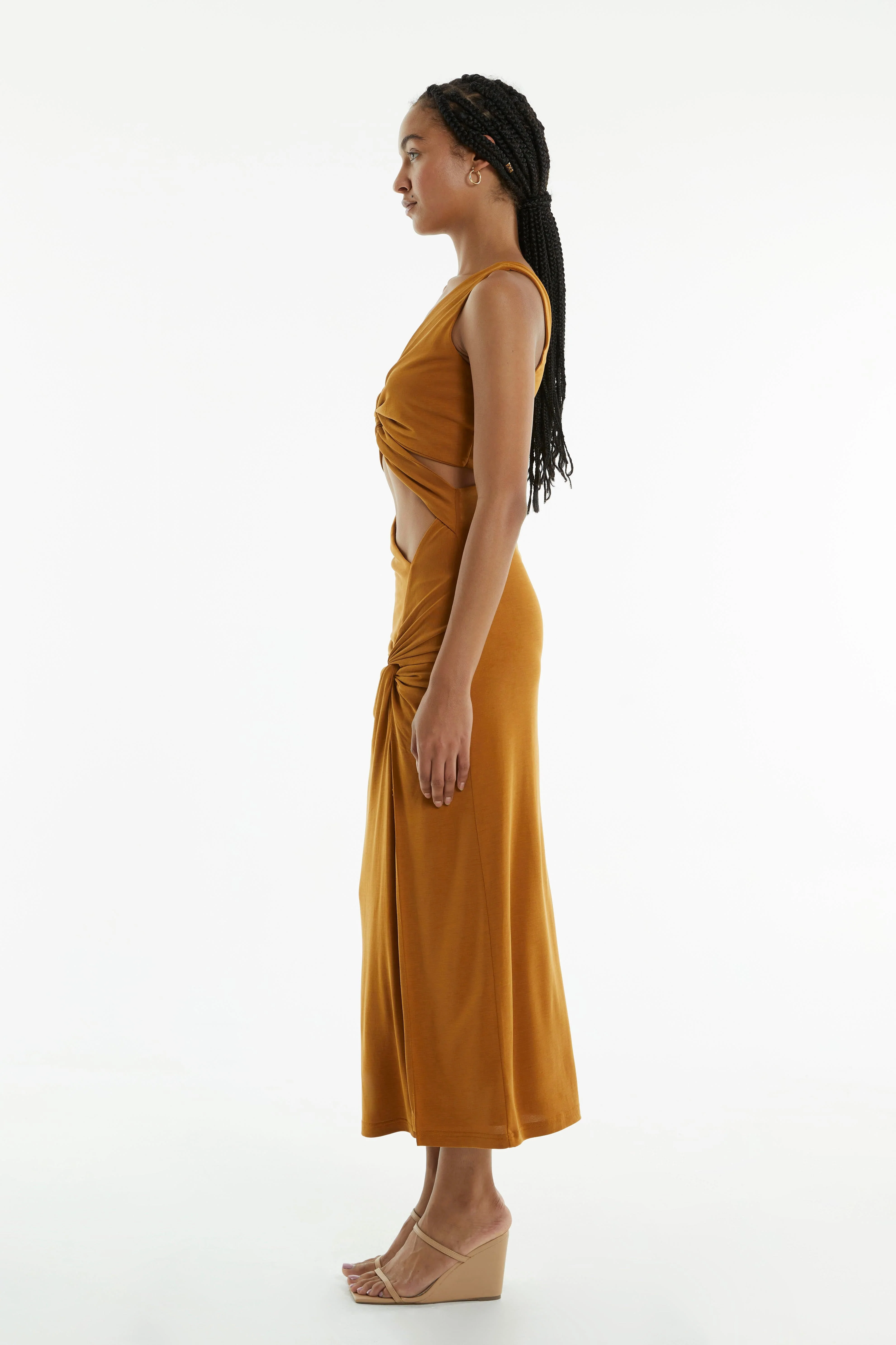 Third Form Turn Around Twist Out Midi - Camel - Image 3
