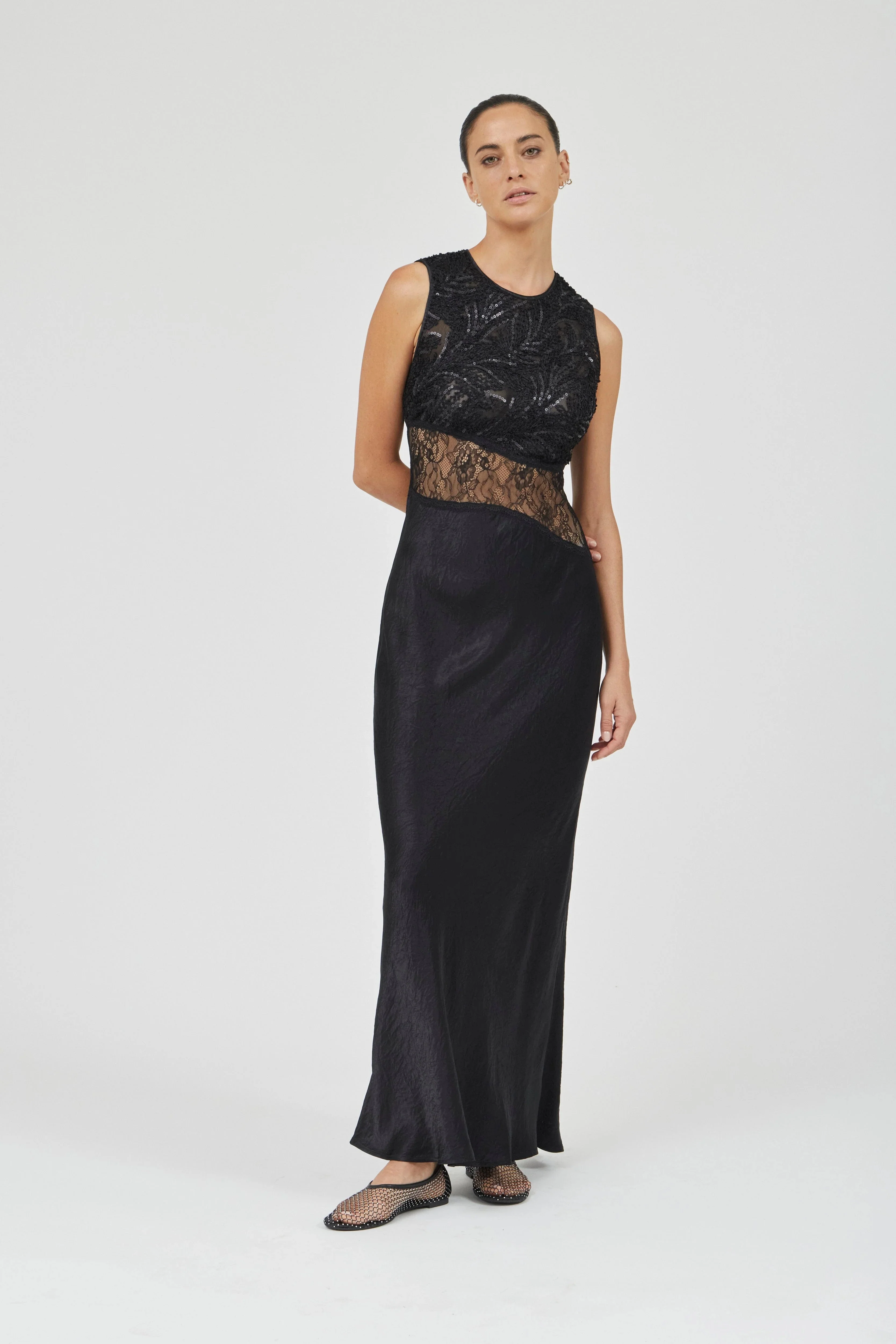 Third Form Twilight Floor Length Dress - Night Sky - Image 3