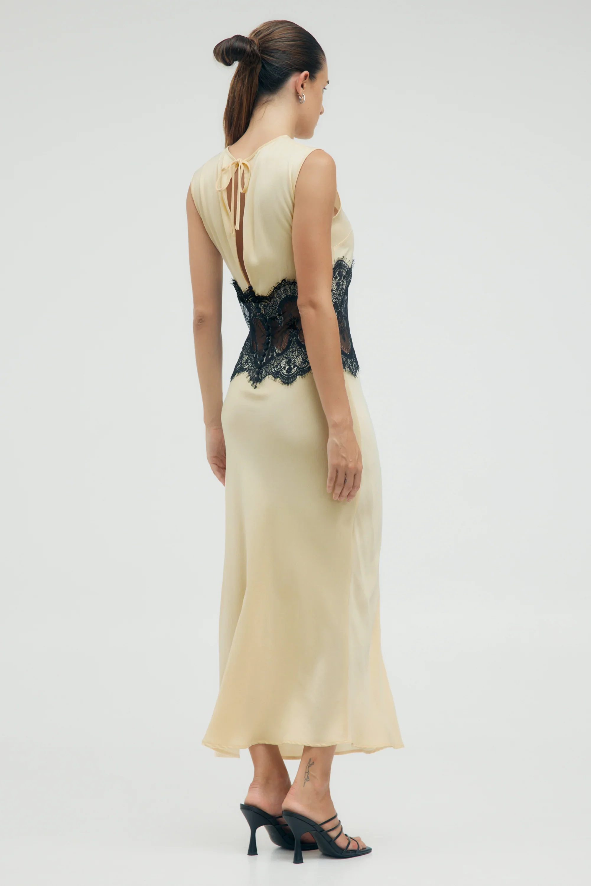Third Form Visions Lace Trim Tank Dress - Marshmallow - Image 4