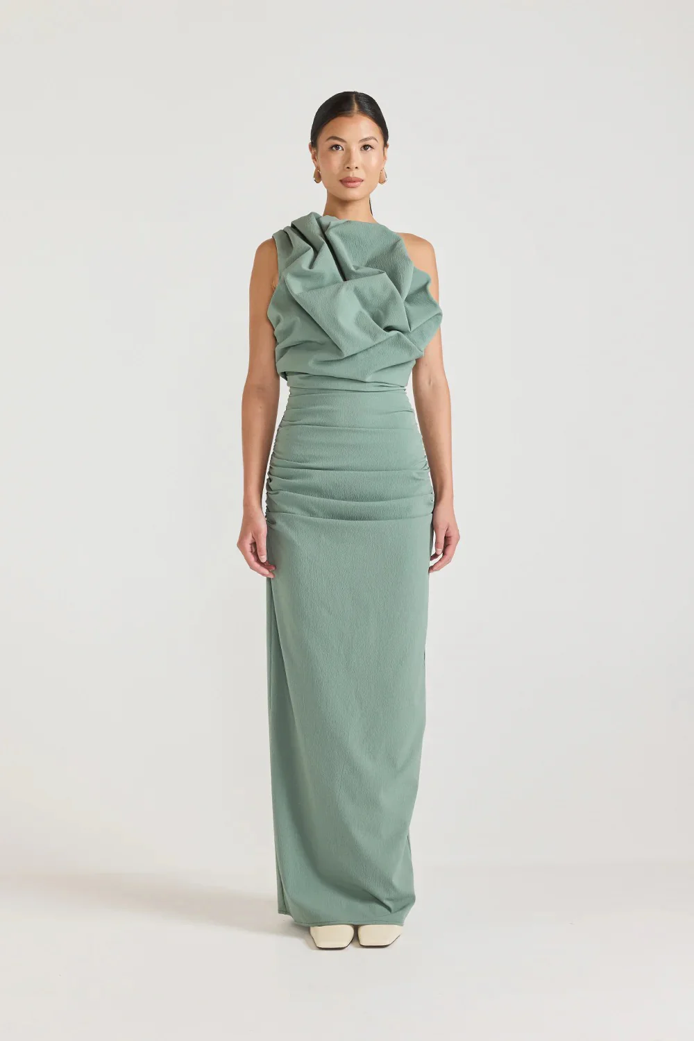 Tojhà Coburn Dress - Seafoam Green