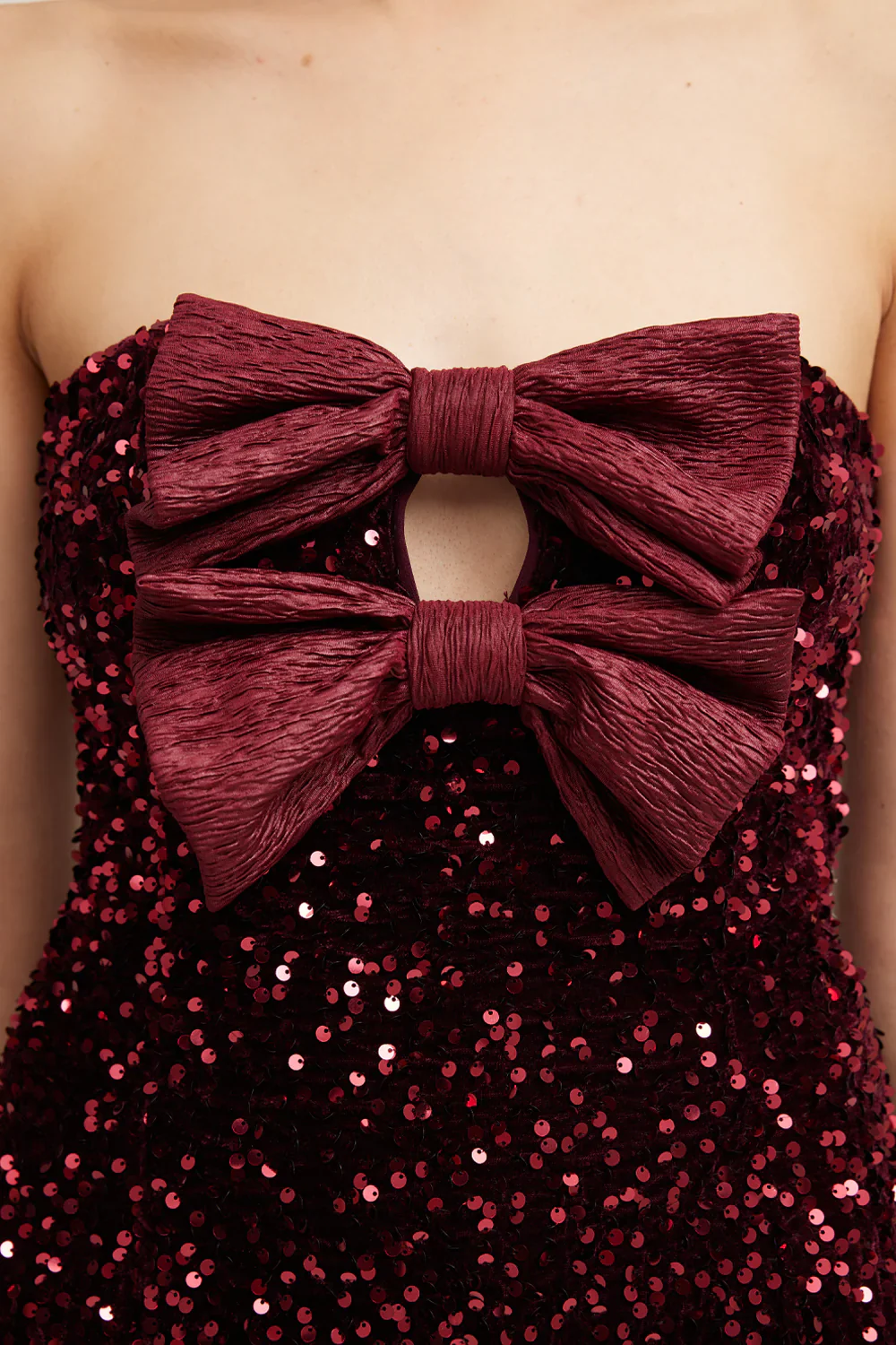 Tojhà Harlynne Dress - Merlot - Image 3