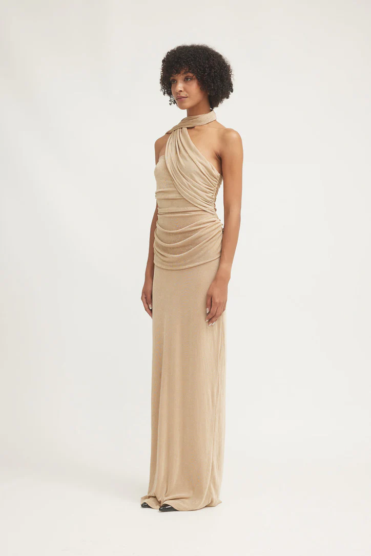 Tojhà Iesha Dress - Champagne Beige - Image 4