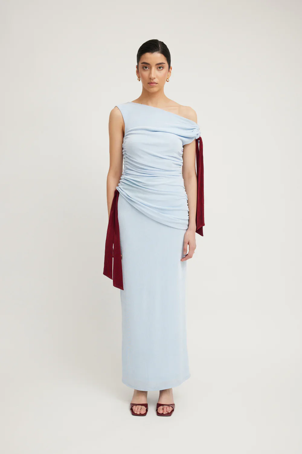 Tojhà Kalilah Dress - Sky/Merlot - Image 4