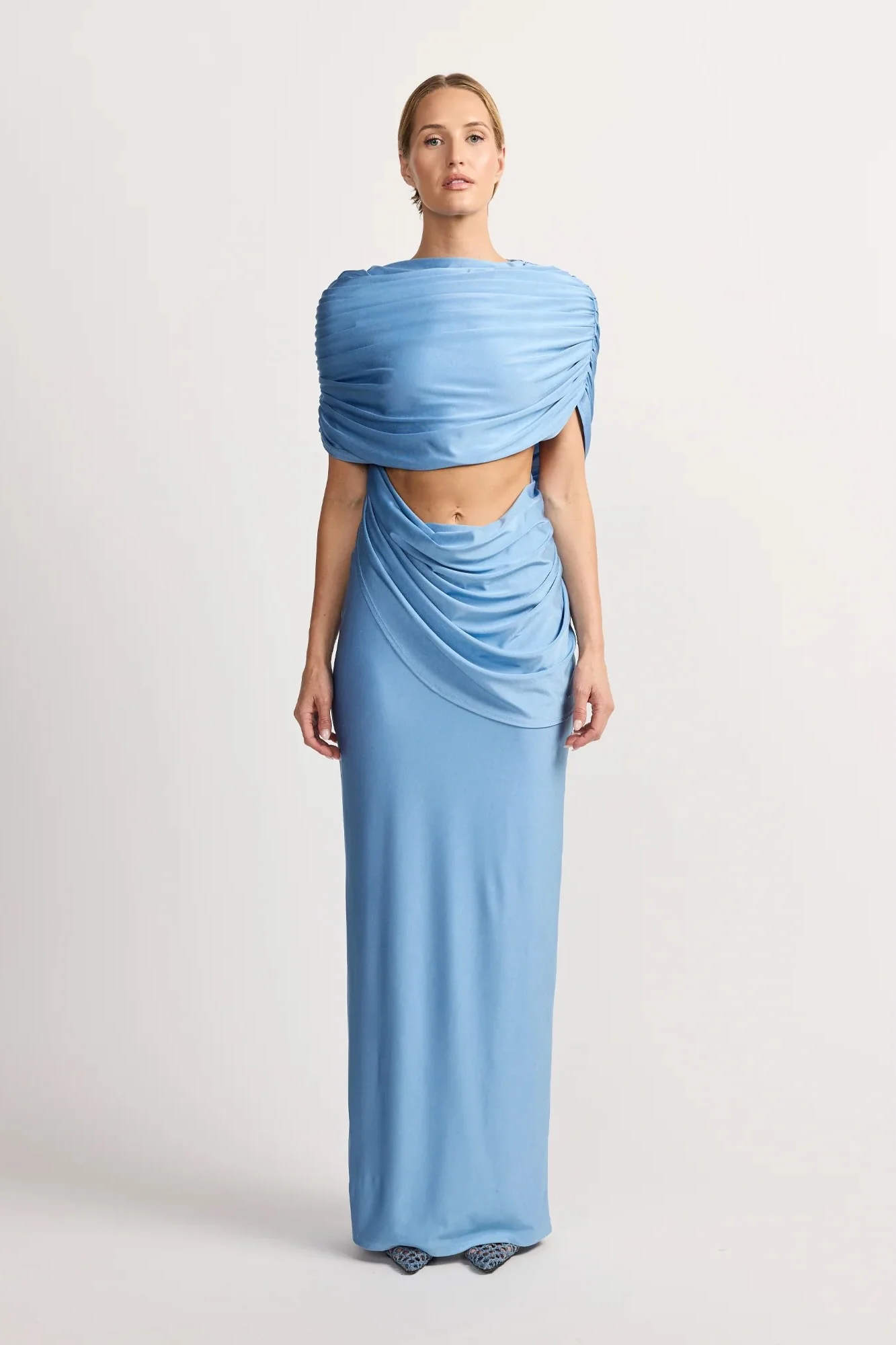 Tojhà Liora Dress- Blue Lake