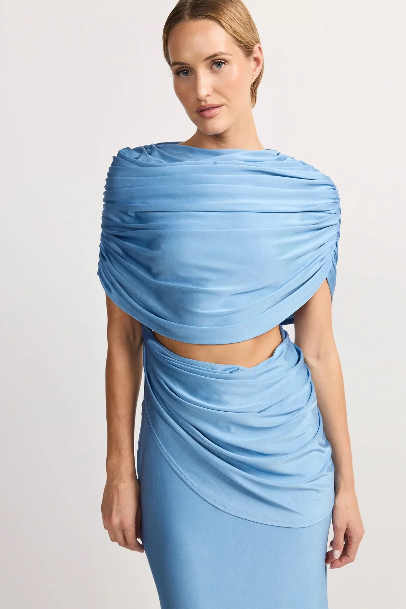 Tojhà Liora Dress- Blue Lake - Image 2