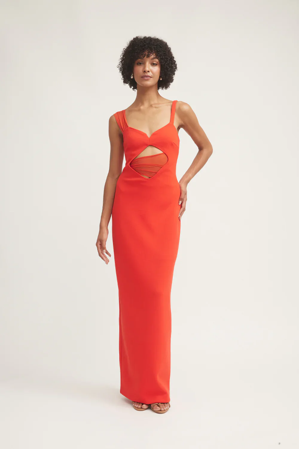 Tojhà Madeleine Dress - Red - Image 3