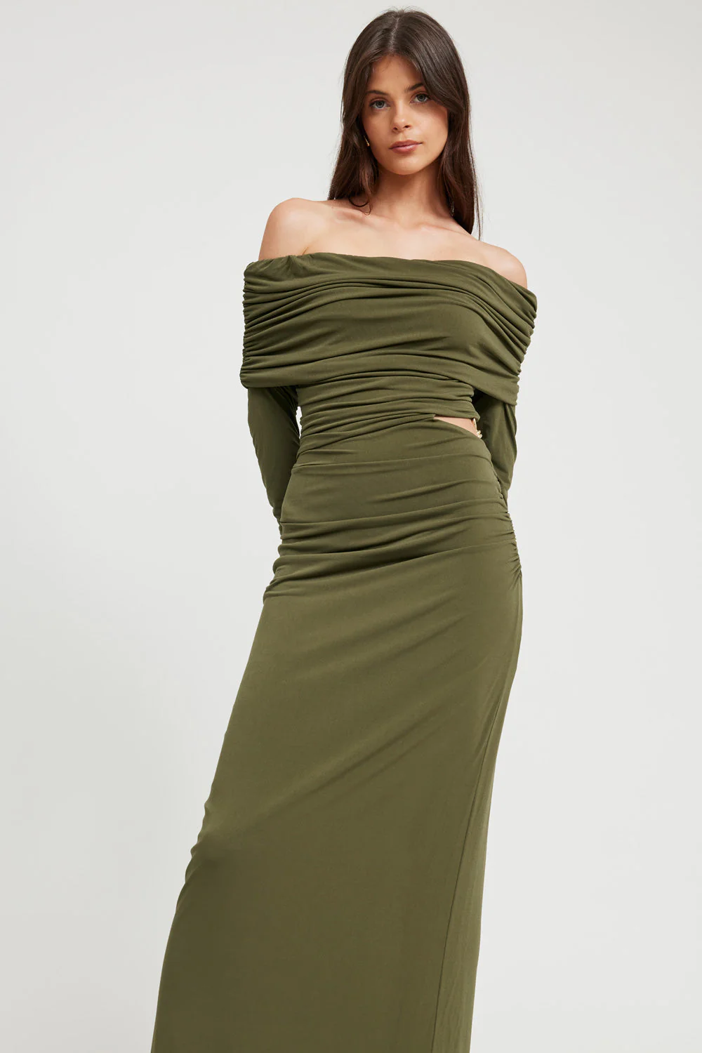 Tojhà Malichi Dress - Khaki - Image 3