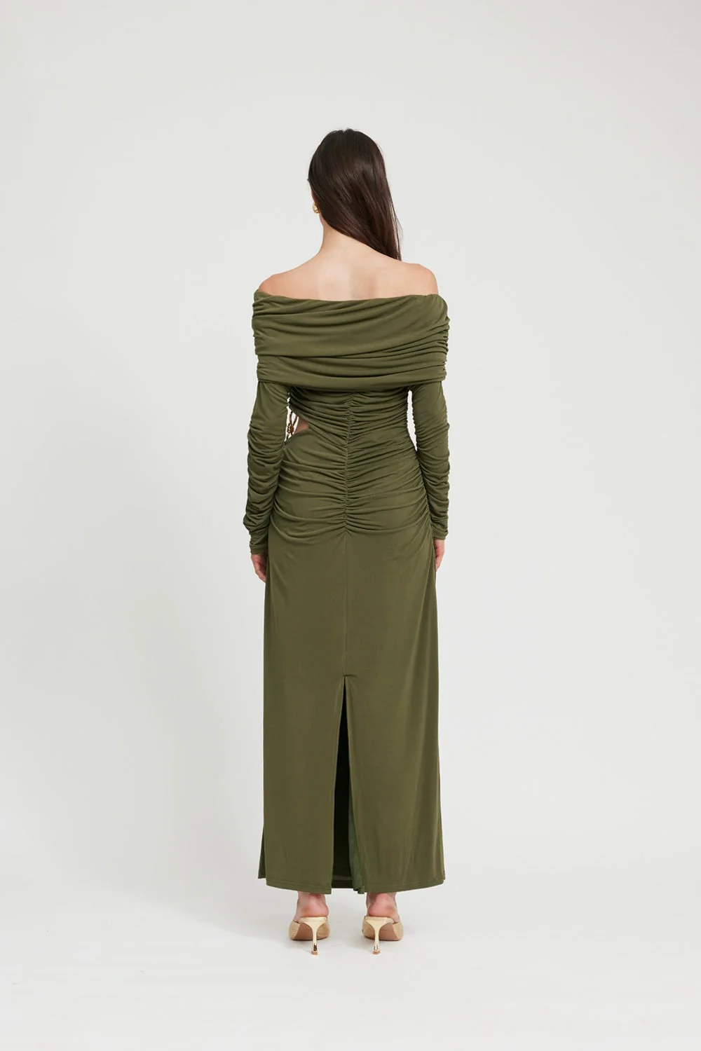 Tojhà Malichi Dress - Khaki - Image 6