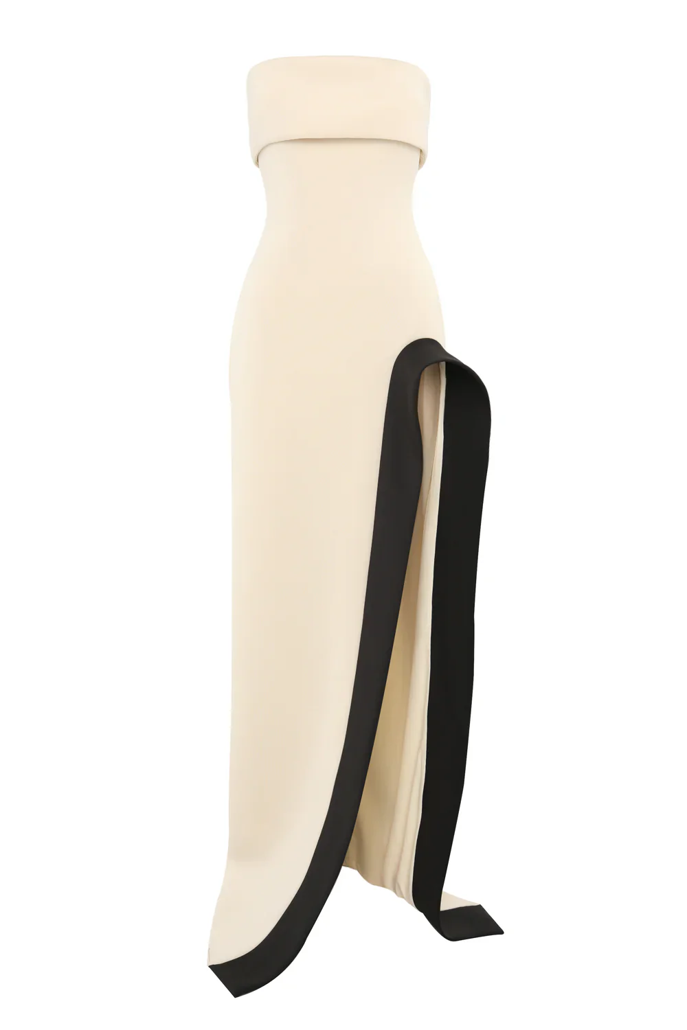 Tojhà Octavia Dress - Champagne Beige/Black - Image 7