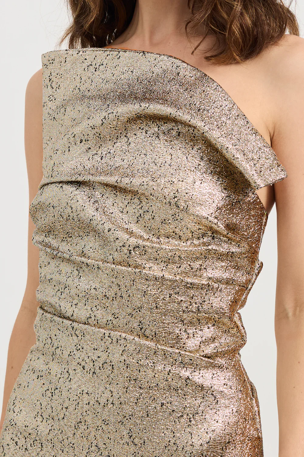 Tojhà Tacoma Dress - Metallic Champagne - Image 7