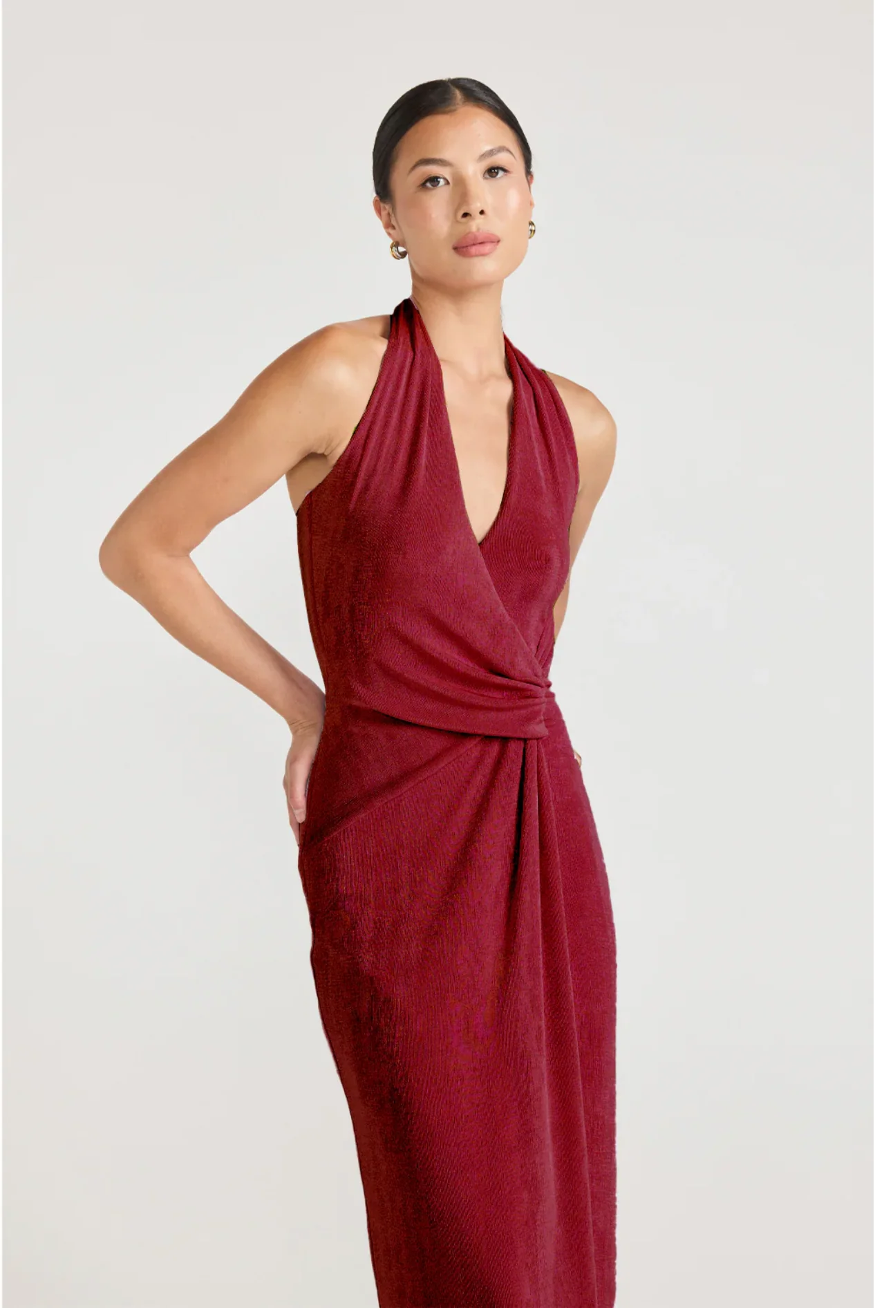 Tojhà Tamsin Dress - Cherry - Image 3