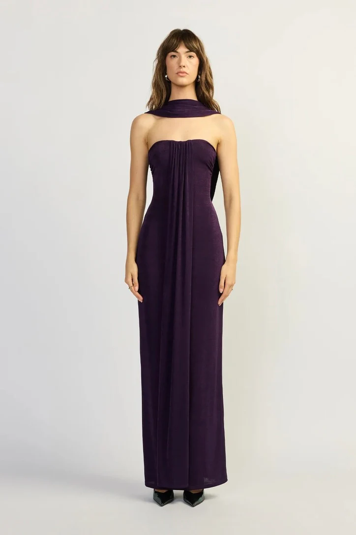 Tojhà Vianna Dress - Blackberry