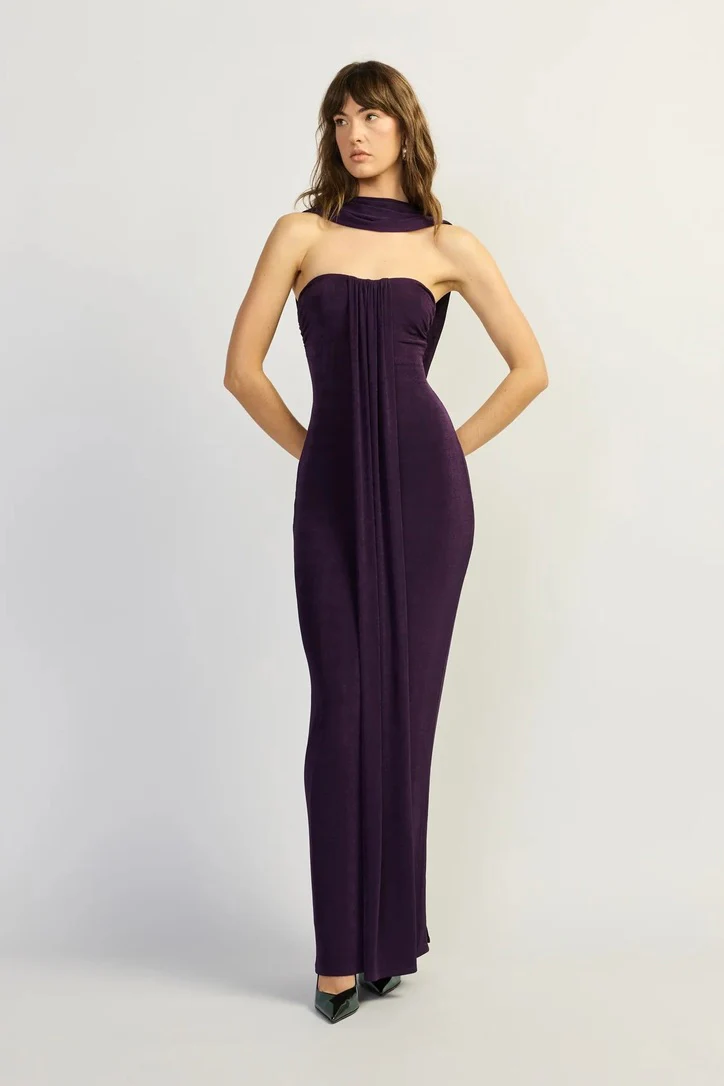 Tojhà Vianna Dress - Blackberry - Image 3