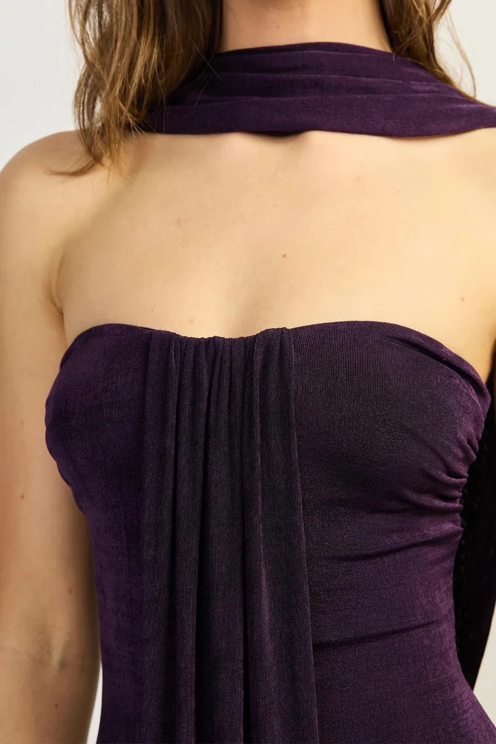 Tojhà Vianna Dress - Blackberry - Image 6