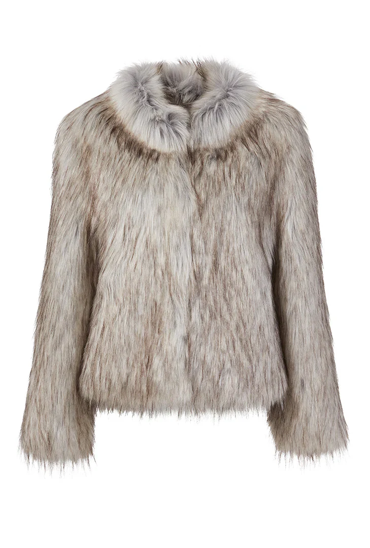 Unreal Fur Delish Jacket - Natural - Image 4