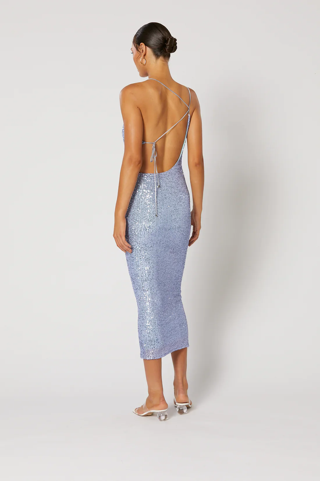 Winona Marini Midi Dress - Blue - Image 3