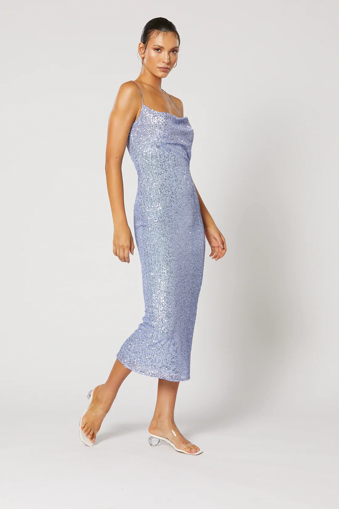 Winona Marini Midi Dress - Blue - Image 7