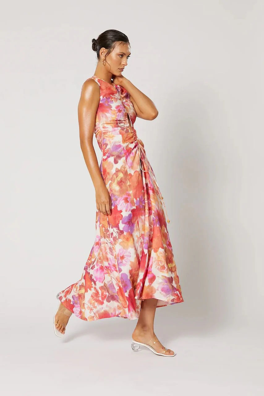Winona Santa Rosa Keyhole Dress - Multi - Image 4