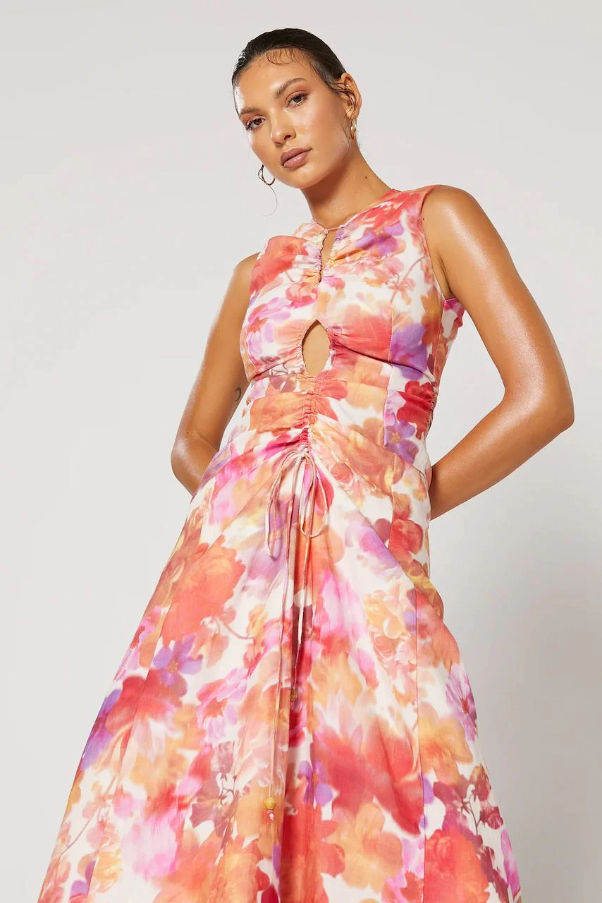 Winona Santa Rosa Keyhole Dress - Multi - Image 5