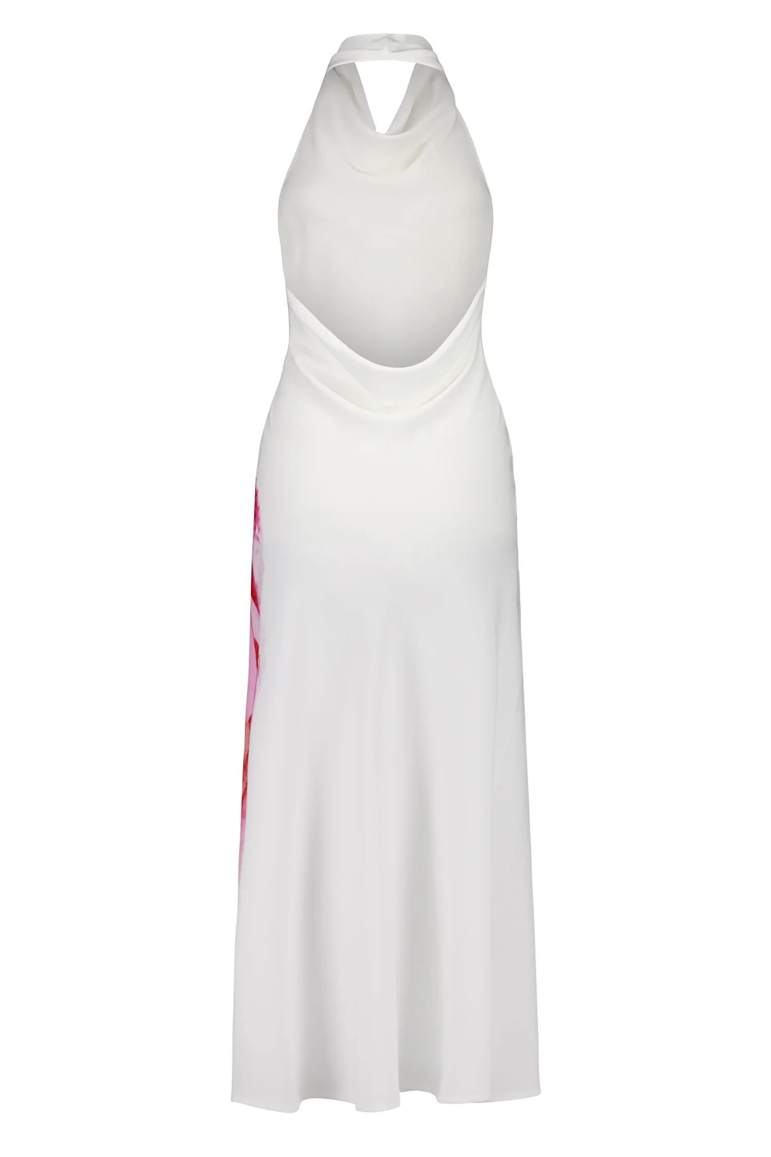 With Harper Lu Cowl Slip Dress - White Rose - Image 3