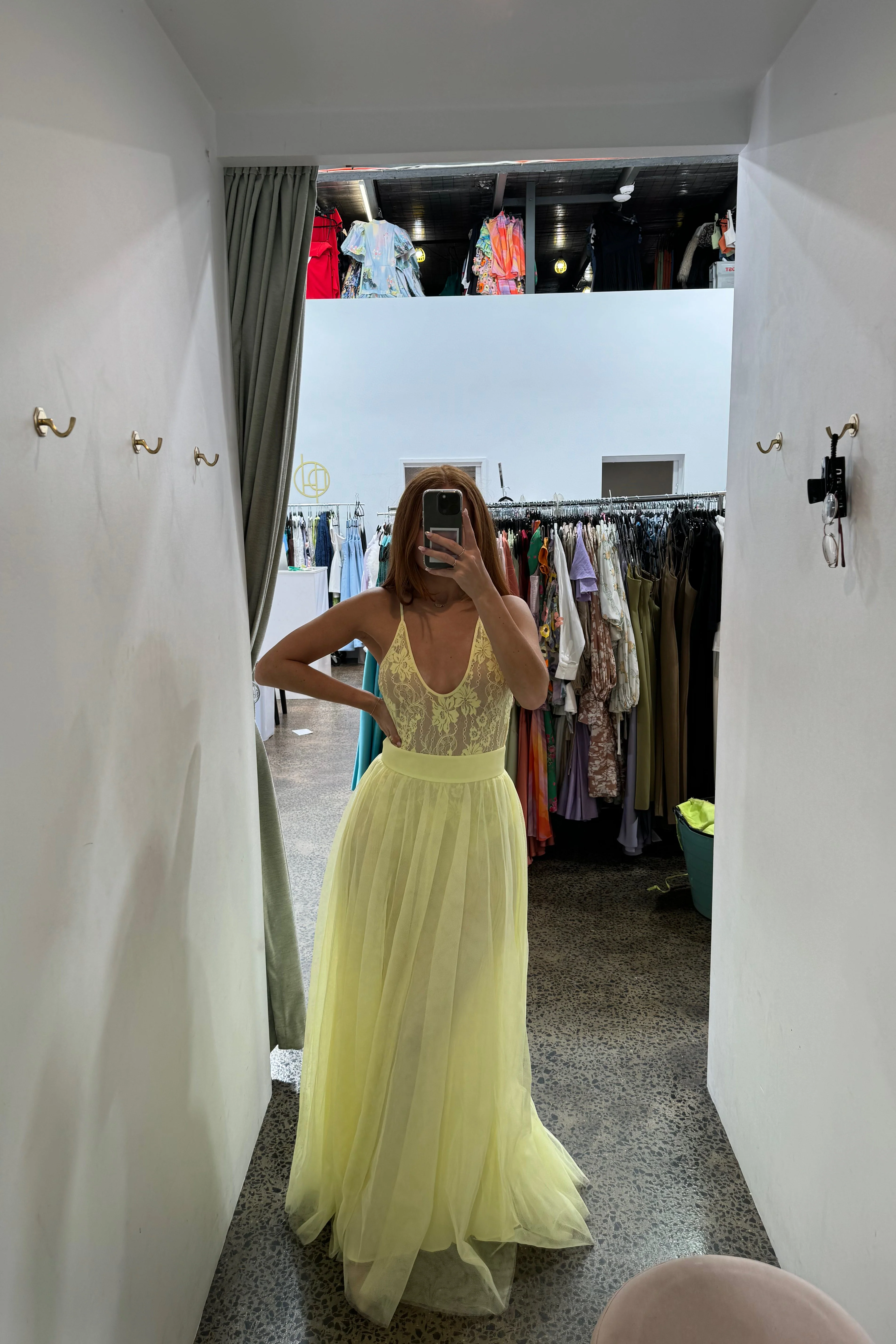Zimmermann Scoop Neck Bodysuit - Lemon - Image 10