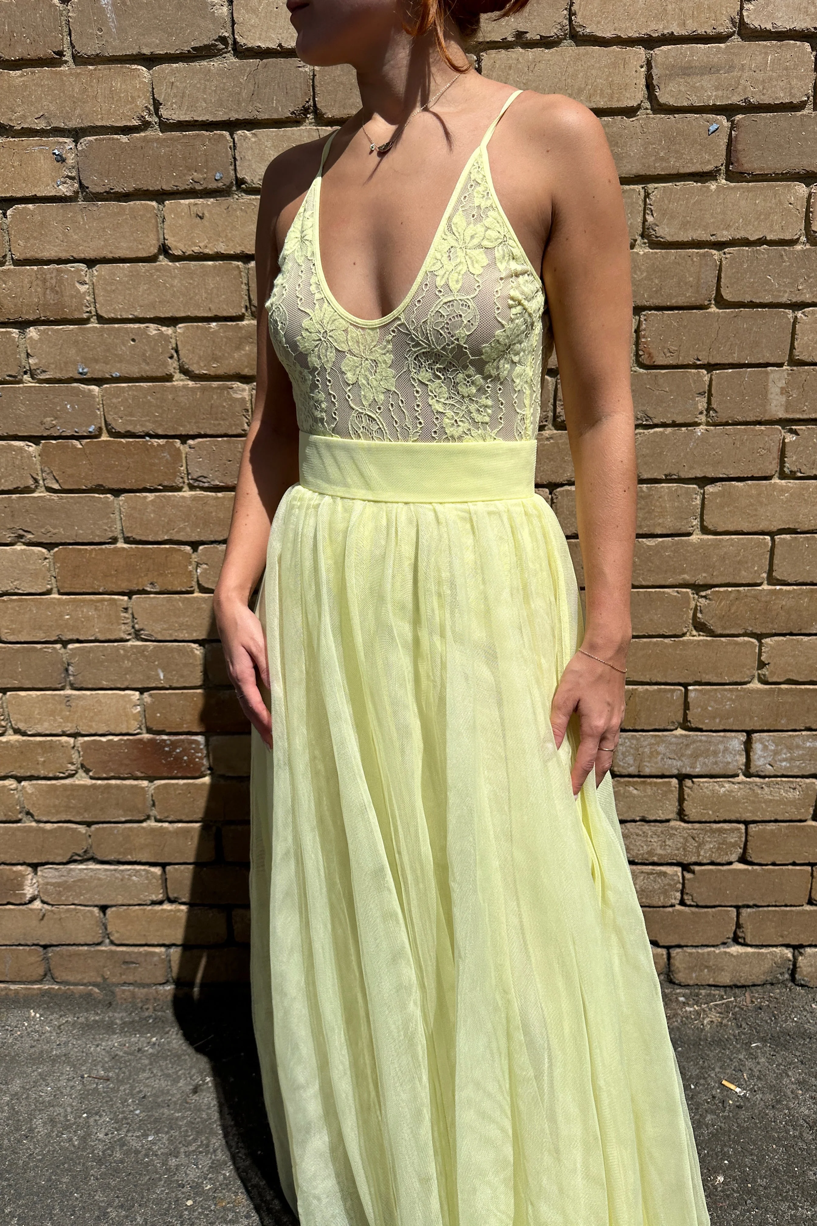 Zimmermann Scoop Neck Bodysuit - Lemon - Image 11