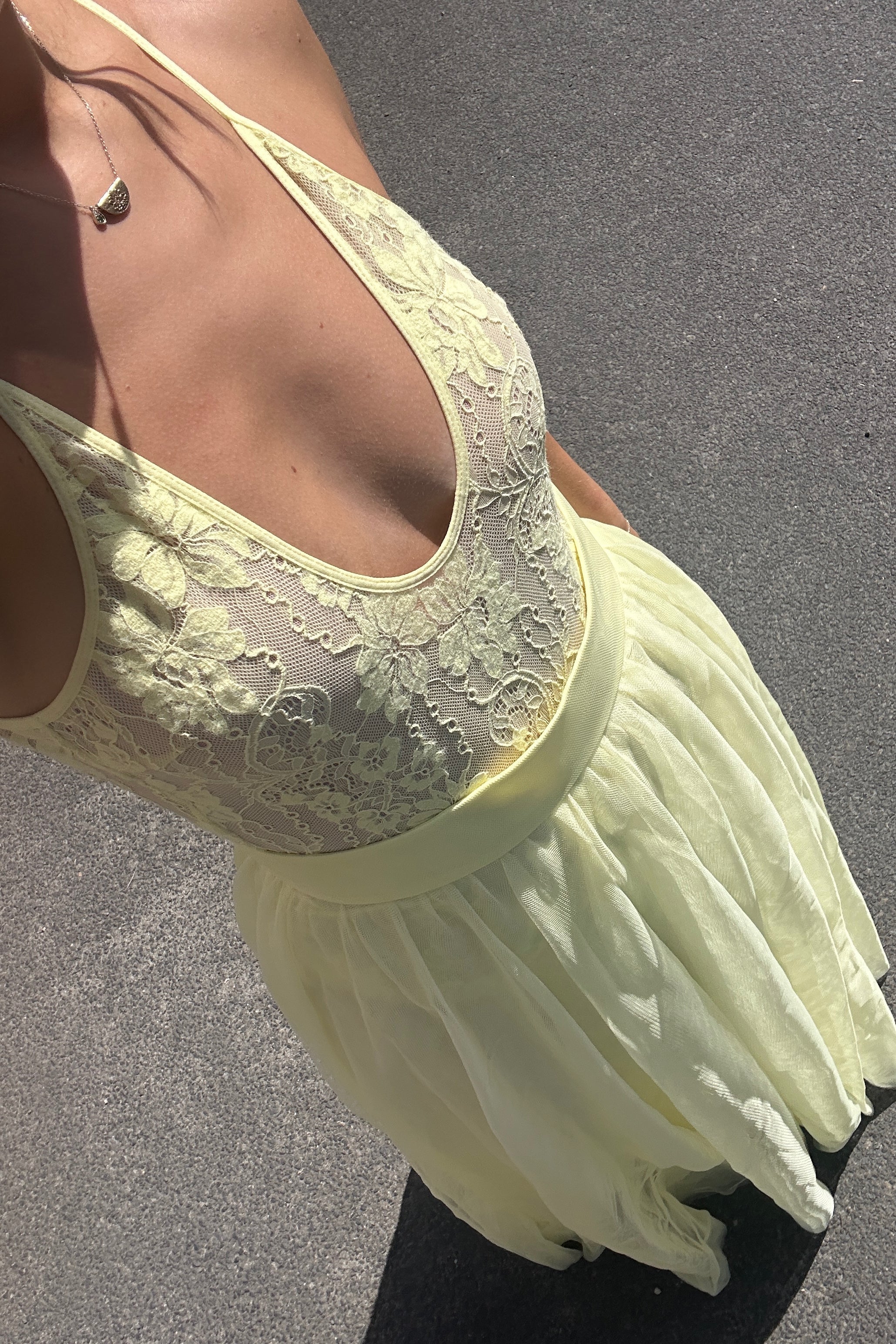 Zimmermann Scoop Neck Bodysuit - Lemon - Image 5