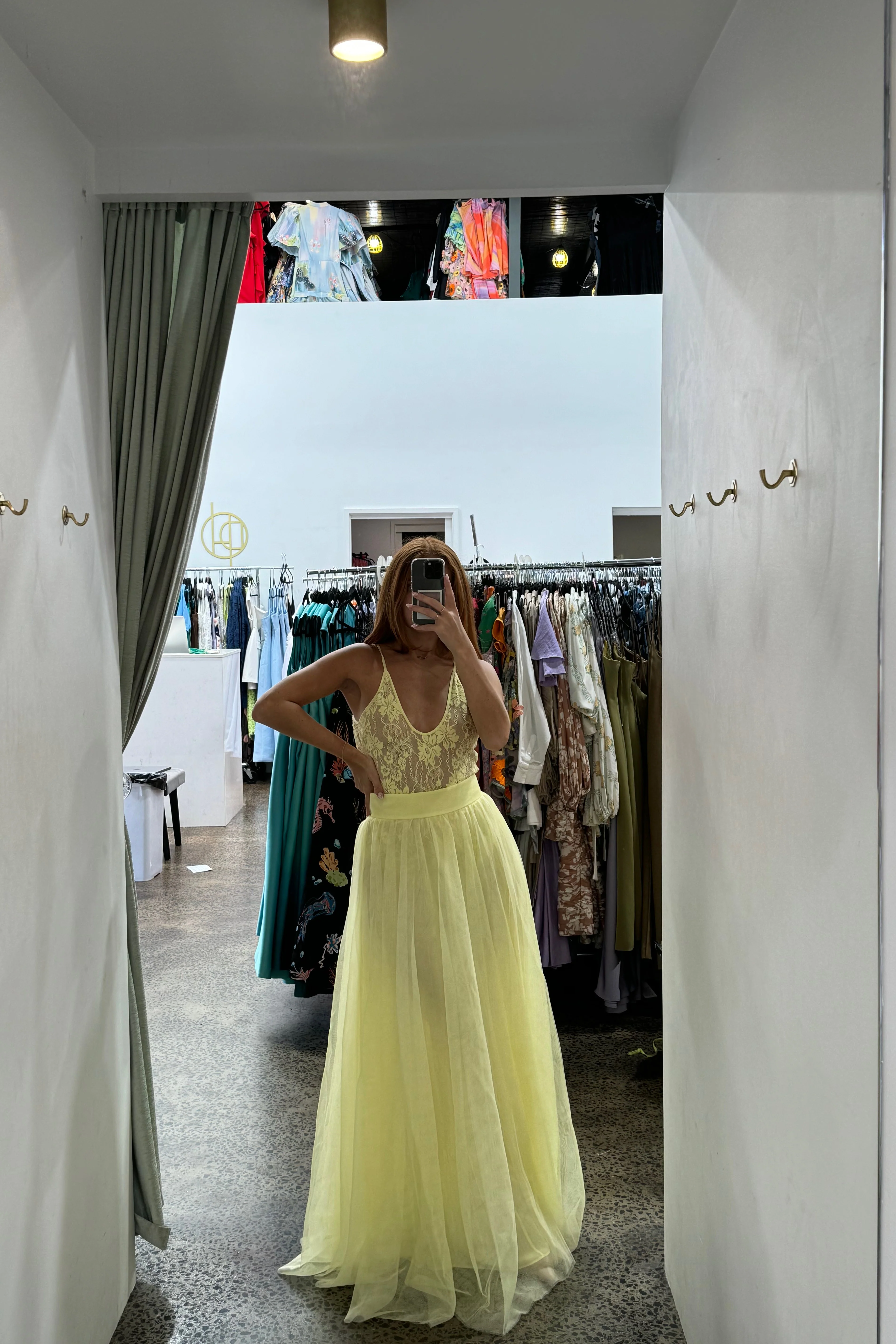 Zimmermann Scoop Neck Bodysuit - Lemon - Image 8